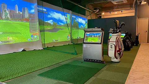 室内ゴルフ練習場SWING24/7都筑・港北ニュータウン店の外観